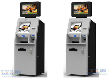Dual Screen Kiosk With Thermal Printer.Advertising Kiosk,ATM Kiosk,Elegant & Custom Design, Earn More with LKS Kiosk　