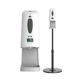 Stainless Steel Sensor 1300ml Free Standing Hand Sanitizer Dispenser