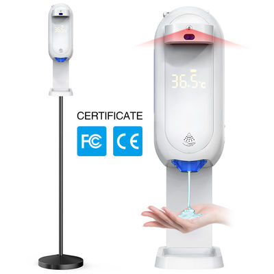 1100ml Touchless Automatic Liquid Spray Alcohol Gel Hand Sanitizer Dispenser Pro-Termometer K9 Pro
