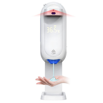 1100ml Touchless Automatic Liquid Spray Alcohol Gel Hand Sanitizer Dispenser Pro-Termometer K9 Pro
