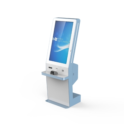 Free Standing Healthcare Check In Kiosk With Wayfinding And Bill Payment Function