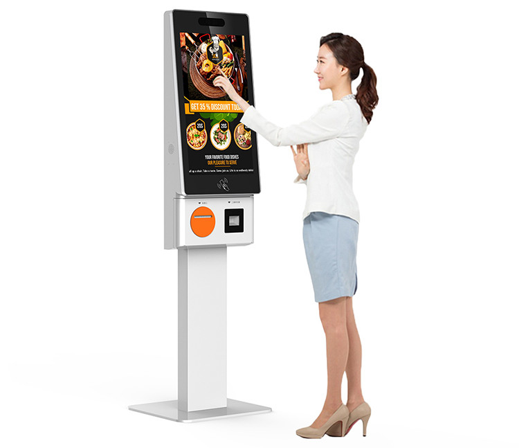 Self Ordering Kiosk With POS Terminal/ Restaurant/Store, Fast Food Order Kiosk, Easy Operate,Save Your Labor Cost