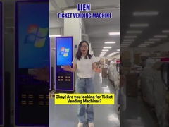LIEN Mesin Penjual Tiket Self Payment Kiosk untuk Terminal Penumpang Bandara Cinema