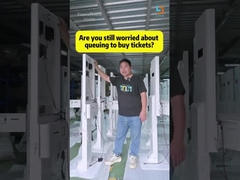 Kios tiket antrean swalayan