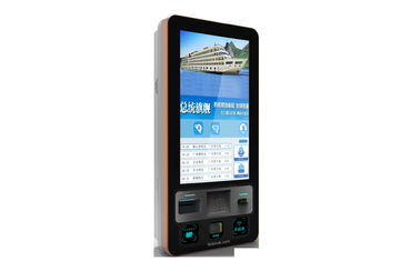 IR Waterproof Wall Mounted Kiosk 32'' Touch Screen Payment Machine CE/FCC Approval