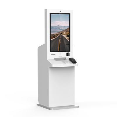 24inch 27inch 32inch Hotel Self Check In Kiosk Dengan Terminal Printer