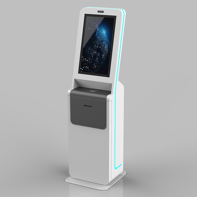 Terminal Pembayaran Sendiri RFID NFC Kamera Printer QR Cash Dispenser Kios Layanan Sendiri