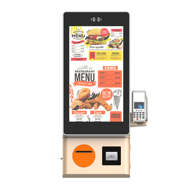 Kios Pemesanan Sendiri dengan Scanner Barcode dan Printer Termal