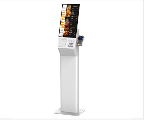 Pemesanan Self-Service Kiosk Mesin Layanan Pelanggan Informasi Kesehatan Layar sentuh
