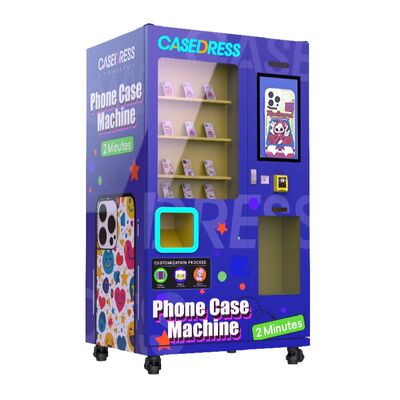 DIY Phone Case Vending Kiosk Self Service Phone Case Pencetakan Mesin Penjual otomatis Ideal untuk Mal, Bandara & Stasiun Kereta Api