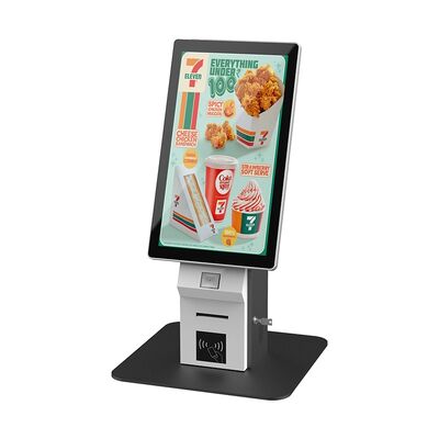 Terminal Pemesanan Sendiri dengan Layar Sentuh Komersial Cocok untuk Catering Retail Public Service