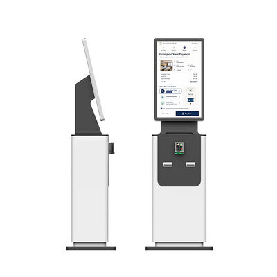 Kios Pembayaran Tagihan Mandiri 24/7 dengan Printer Resi, Pembaca QR, dan Penerimaan Tunai