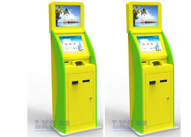 Windows XP LCD Healthcare Kios Mesin Pembayaran Tagihan Digital OEM Free Standing
