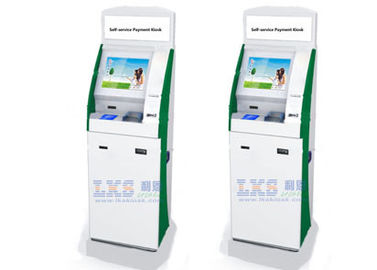 Kios Kesehatan Rumah Sakit 19 Inch Multi Touch Layar Inframerah Dengan Pin Pad